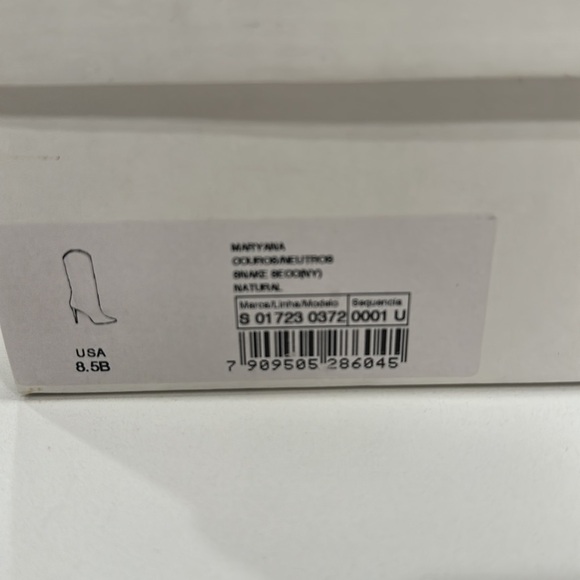 Schutz Maryana Snakeskin High Boot - Picture 11 of 14